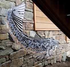 Manchester Fish Mosaics on Whidbey Island